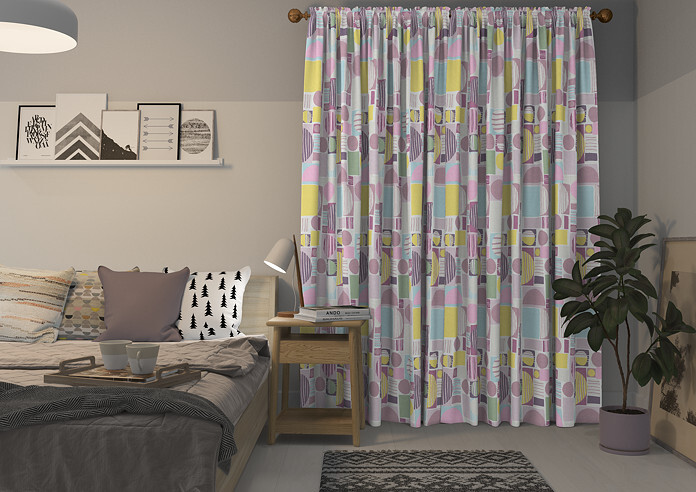 Carrie, Violet - Made to Measure Curtains - Image 7